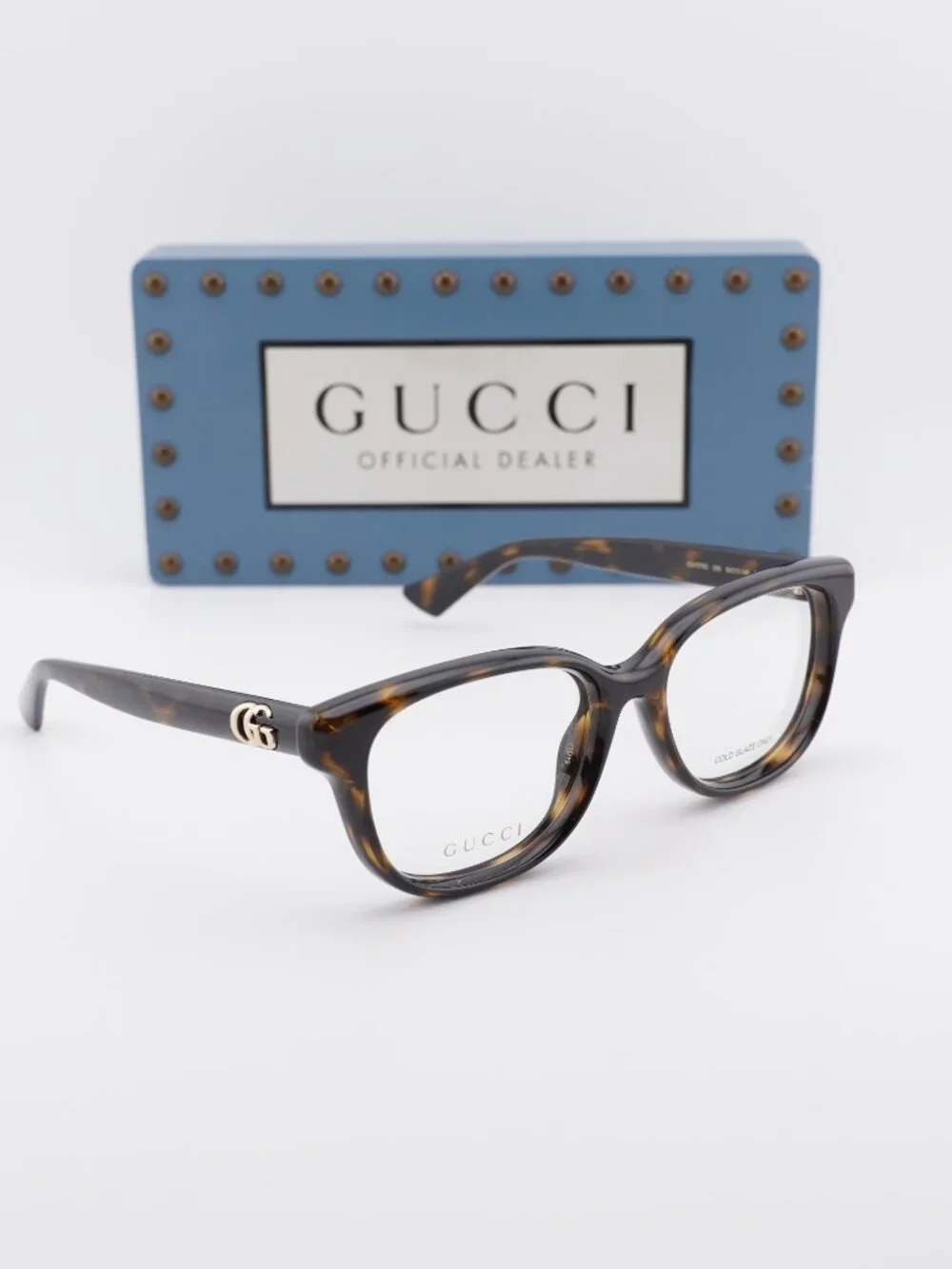 Gucci GG1978O 006 Square Eyeglasses - Havana 54mm